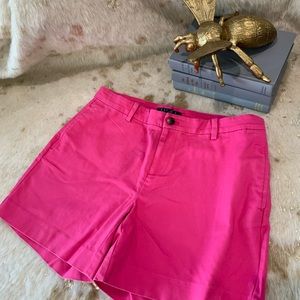 Ralph Lauren pink shorts preppy golf 🏌🏻‍♀️size 4